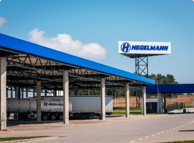 Tech-check and main gate of Hegelmann Hub