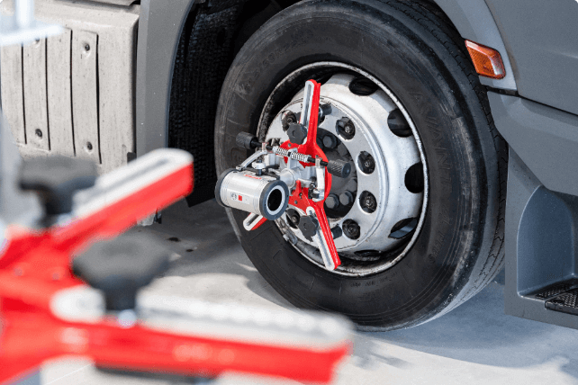 Wheel alignment service
