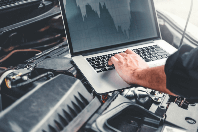 Computer diagnostics, computer and diagnostic mechanic